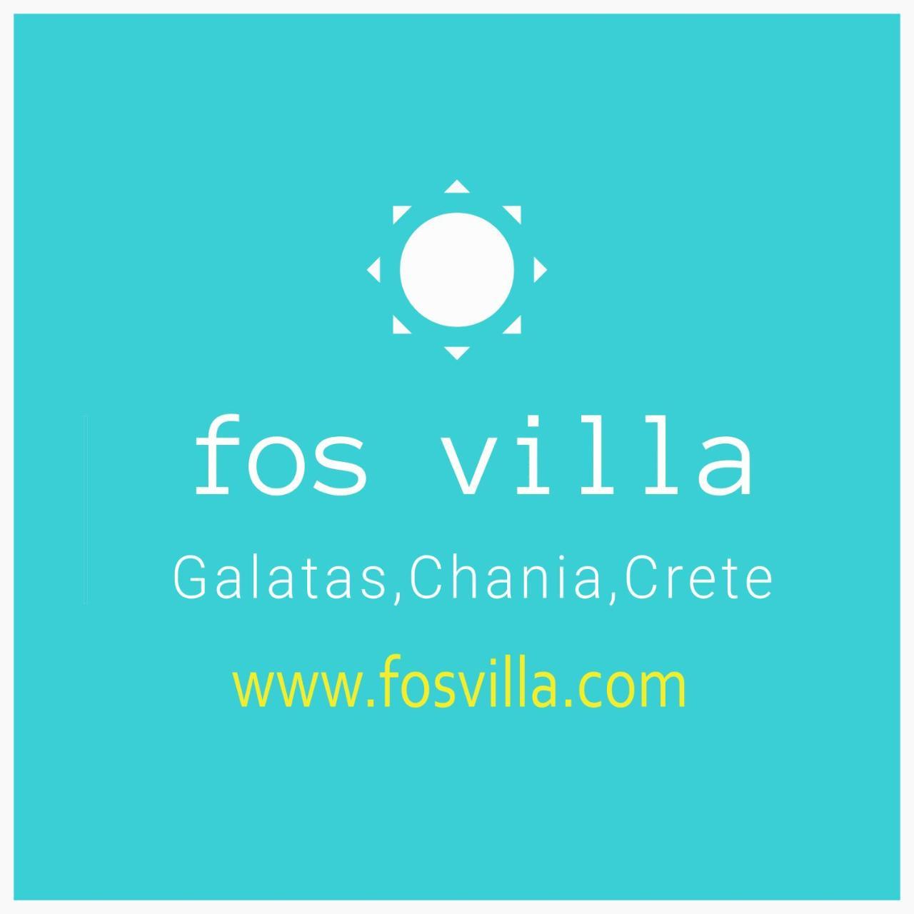 Fos Villa, A Luxe House With Private Heated Pool Galatás Exteriér fotografie